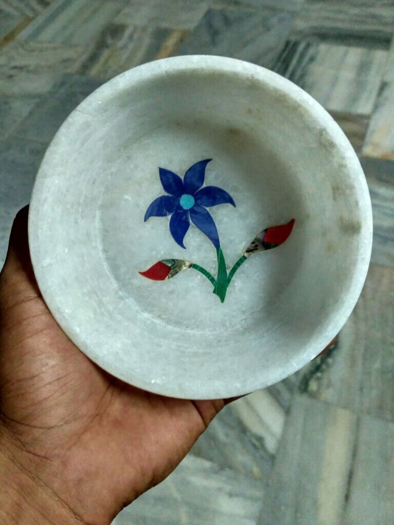 Inlaid Marble Handicrafted bowl