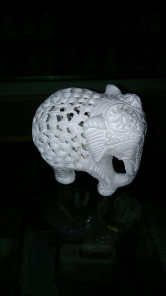 marble handicraft elephant
