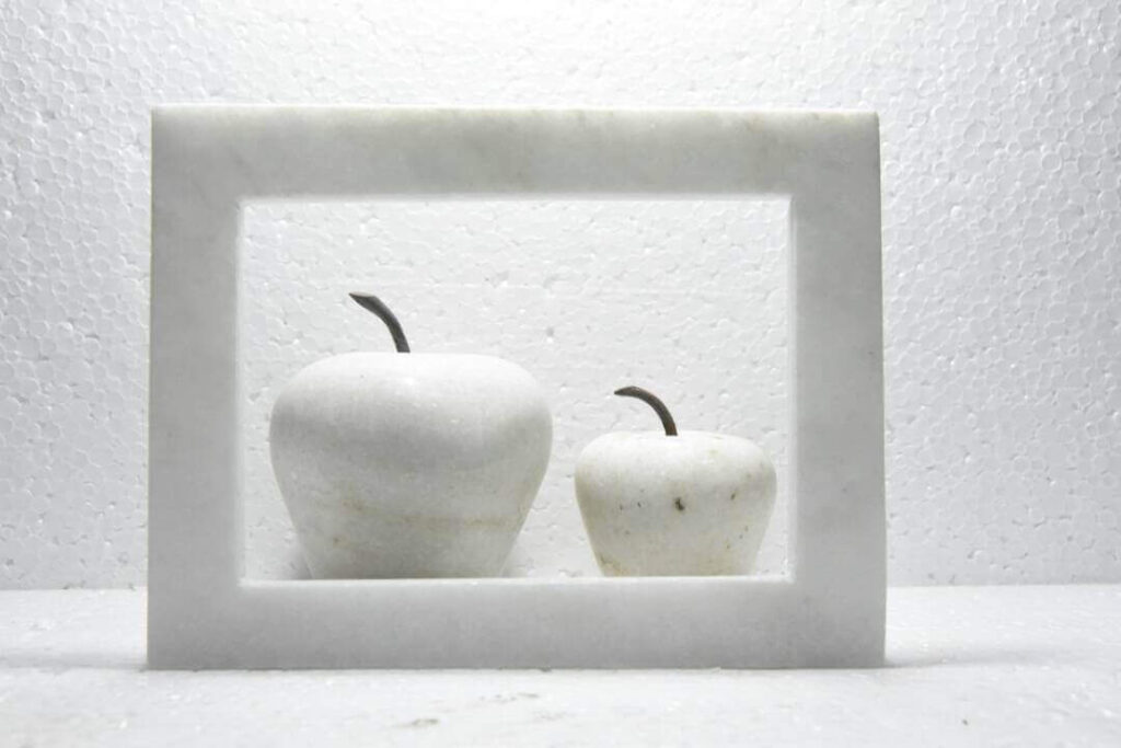 marble handicraft candle holder