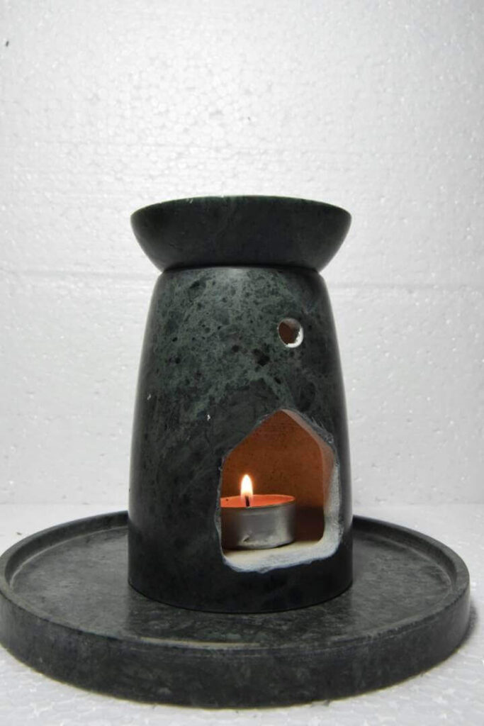 marble handicraft oil burner 