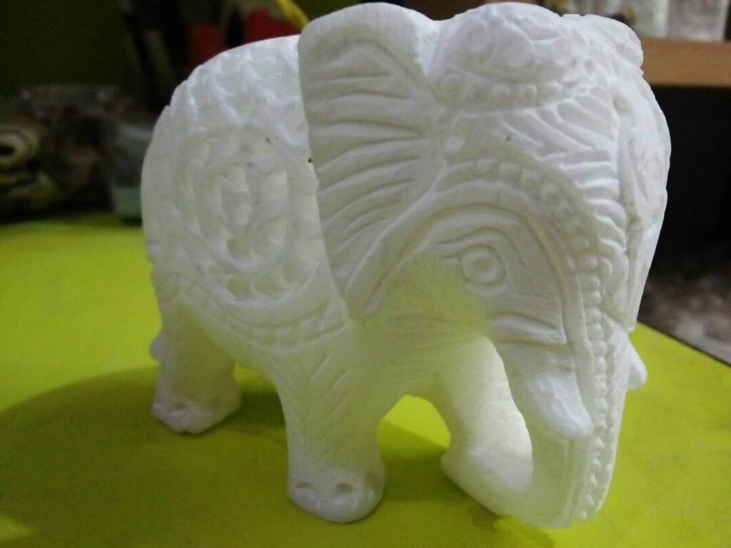 marble handicraft elephant