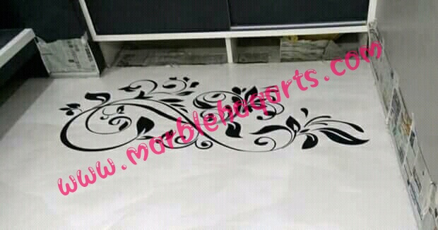 marble inlay flooring designs