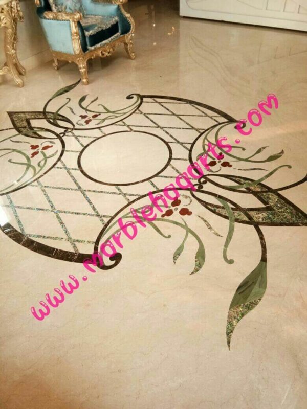 5 New Marble Inlay Flooring Designs By Marblehaqarts – Marblehaqarts