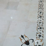 marble inlay border flooring design
