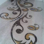 indian stones marble inlay flooring design